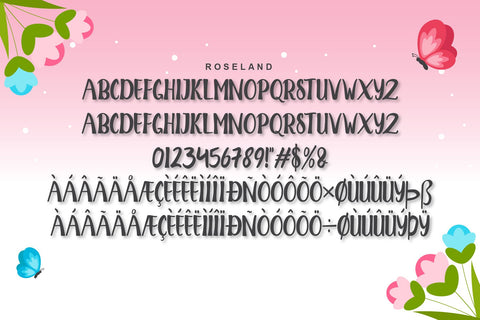 Roseland Font toni_std 