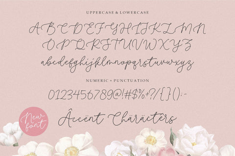 Roseline Font Font Balpirick 