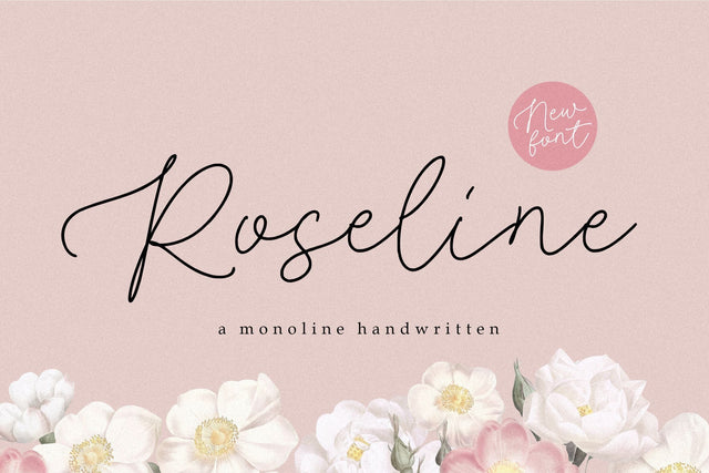 Roseline Font Font Balpirick 