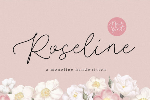 Roseline Font Font Balpirick 