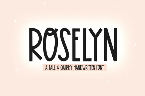 Roselyn - Fun Handwritten Font Font KA Designs 