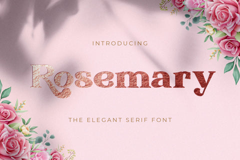 Rosemary - Elegant Serif Font Font StringLabs 