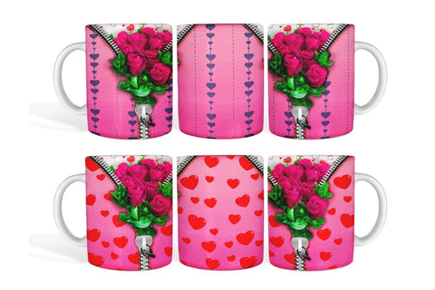 Roses Mug Sublimation Sublimation SvgOcean 