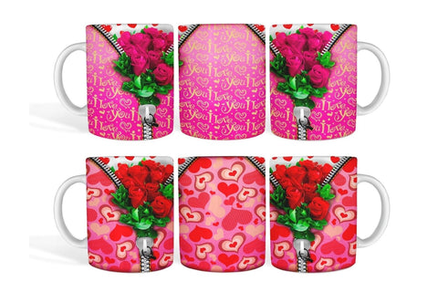 Roses Mug Sublimation Sublimation SvgOcean 