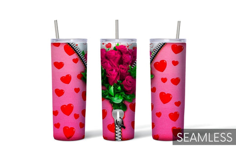 Roses Tumbler Sublimation Sublimation SvgOcean 