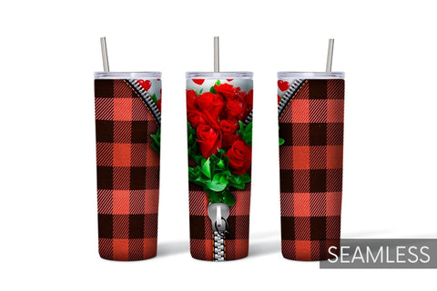 Roses Tumbler Sublimation Sublimation SvgOcean 