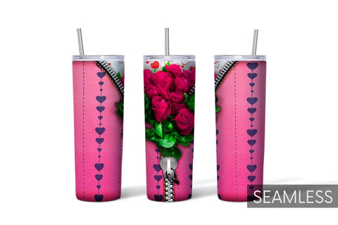 Roses Tumbler Sublimation Sublimation SvgOcean 