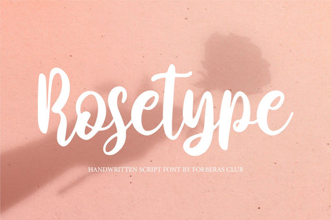 Rosetype - So Fontsy