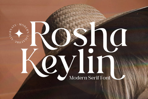 Rosha Keylin Typeface Font Storytype Studio 