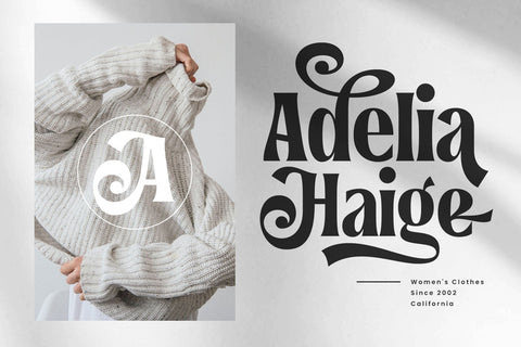 Rosiana - Modern Serif Font Arterfak Project 