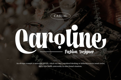 Rosiana Script Font Arterfak Project 