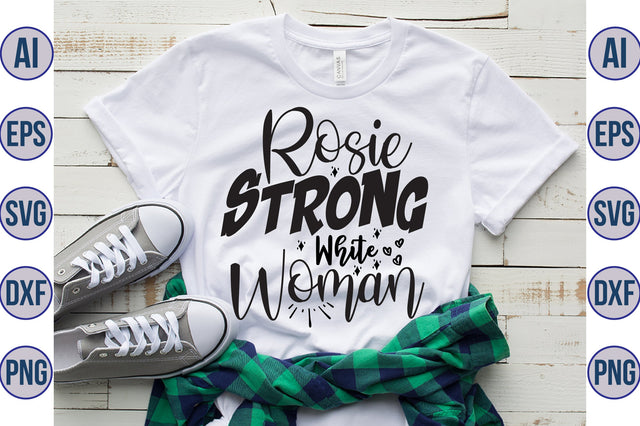 Rosie Strong White woman svg SVG orpitasn 
