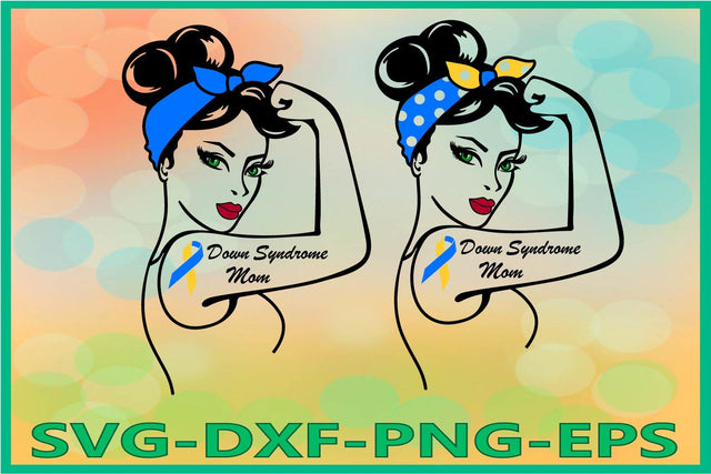 Rosie SVG, Rosie the Riveter, Down Syndrome Mom SVG AlexSVGStudio 