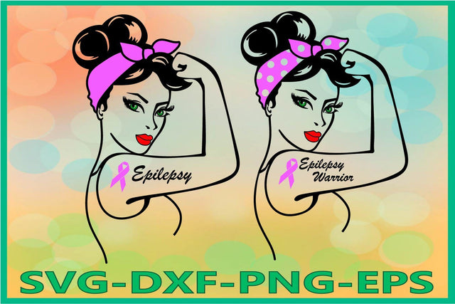 Rosie SVG, Rosie the Riveter, Epilepsy Warrior SVG AlexSVGStudio 