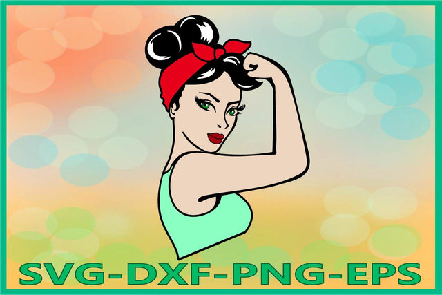 Rosie SVG, Rosie the Riveter, Girl power SVG AlexSVGStudio 