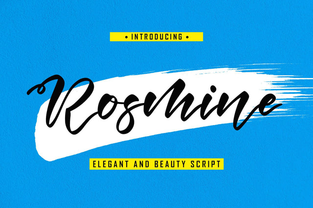 Rosmine Font Wildan Type 