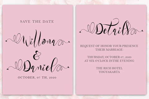 Rossaline Font Prasetya Letter 