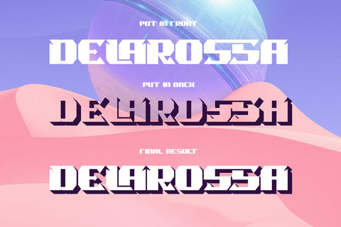 Rossmala | Layered Display Font Font studioalmeera 