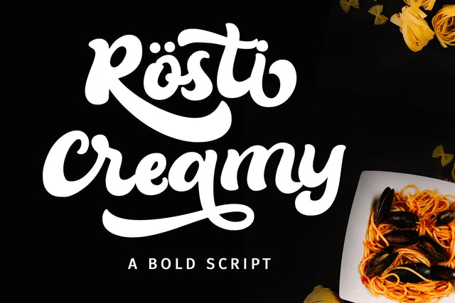 Rösti Creamy Font Kasih Ibu 