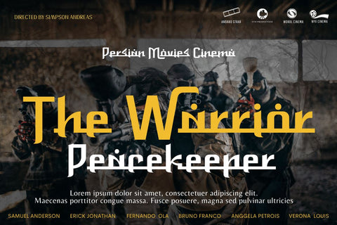 Rosyidun Font twinletter 