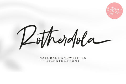 Rotherdola Font Afandi Studio 