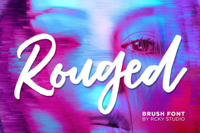 Rouged Font RCKY STUDIO 