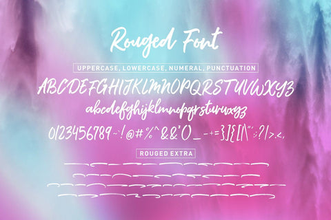 Rouged Font RCKY STUDIO 