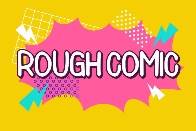 Rough Comic Font Forberas 