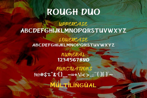 Rough Sketch - fonts duo Font Javapep 