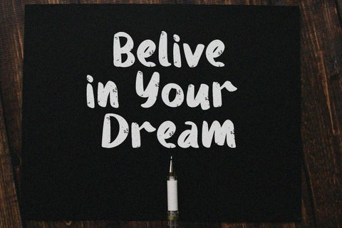 rougnie Brush Font Irvan Randi 