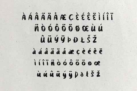 rougnie Brush Font Irvan Randi 