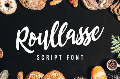 Roullasse - Handwritten font Font Vultype Co 