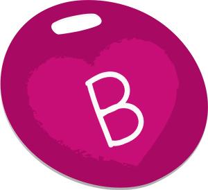 Round Bag Tag Sublimation Templates: Unisub Blank Template #5507 SVG Unisub Sublimation 