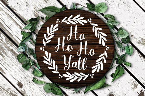 Round Christmas Signs SVG Bundle - Christmas SVG Bundle SVG Old Market 