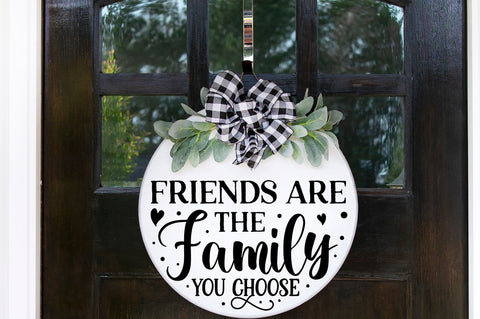 Round Farmhouse Friend Sign Svg Bundle SVG Regulrcrative 