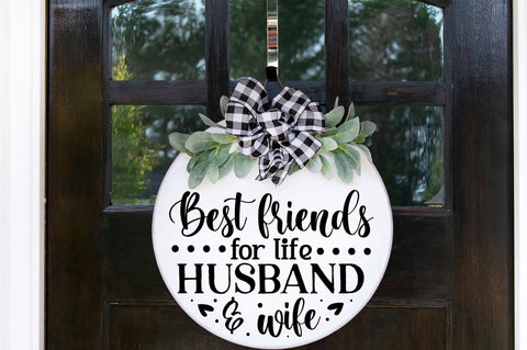 Round Farmhouse Friend Sign Svg Bundle SVG Regulrcrative 
