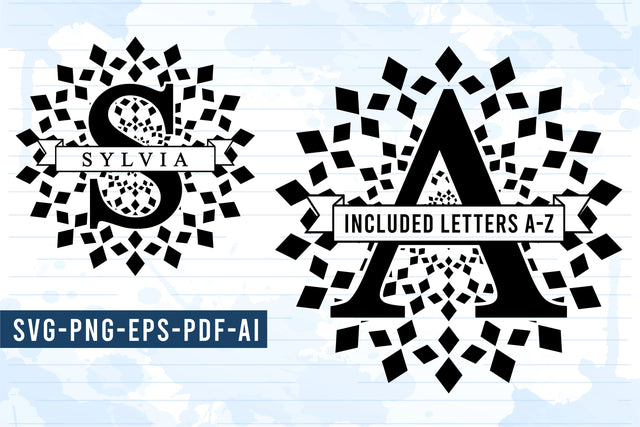 Round Monogram Font SVG SET A-Z, Monogram Letters SVG, Monogram Alphabet SVG SVG D2PUTRI, SVG BUNDLE, SUBLIMATION BUNDLE, T SHIRT DESIGNS BUNDLE 