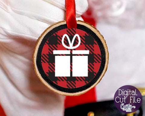 Round Ornament Bundle, Christmas Svg Buffalo Plaid Bundle SVG Crafty Mama Studios 