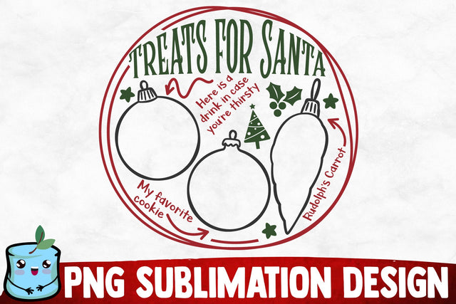 Round Santa Tray 2 SVG Cut File SVG MintyMarshmallows 