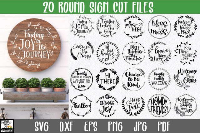 Round Sign Bundle - Volume 2 SVG Old Market 