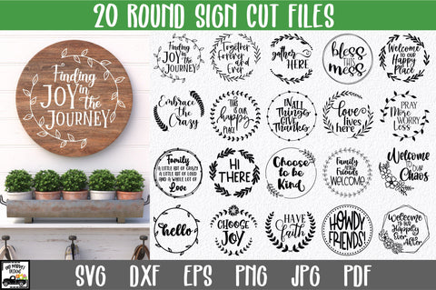 Round Sign Bundle - Volume 2 SVG Old Market 