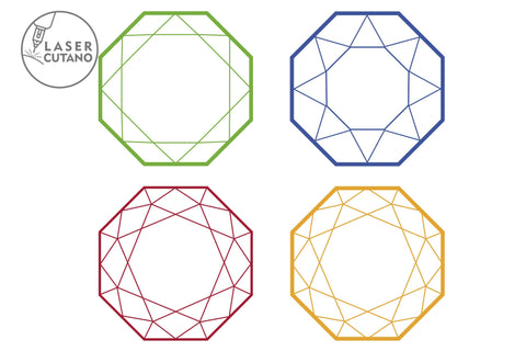 Round Wall MIRROR Frame Multilayer Laser Cut Files, Mandala, Round SVG, 3D Designs SVG LaserCutano 