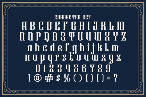 Rowney Kahfi - Victorian Style Font Font StringLabs 