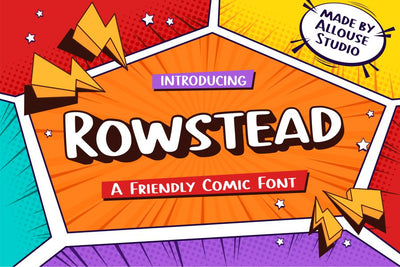 Rowstead Font Allouse.Studio 