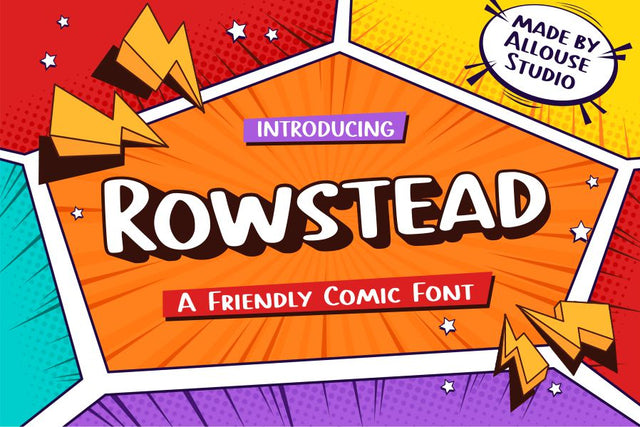 Rowstead Font Allouse.Studio 