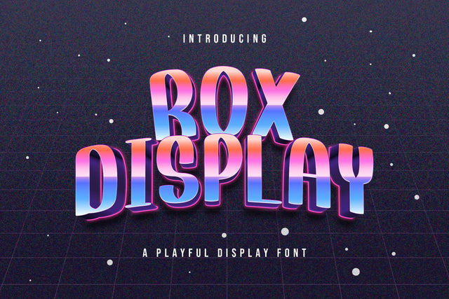 Rox Display - Playful Display Font Font StringLabs 