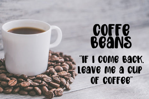 Royal Beans Font JH-CreativeFont 