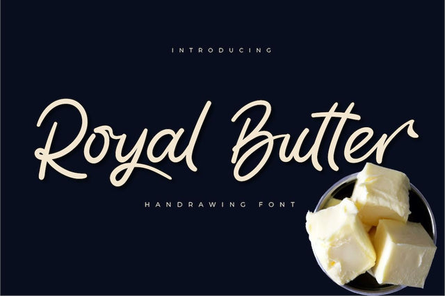Royal Butter Font twinletter 