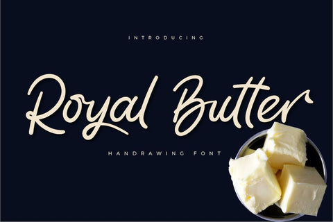 Royal Butter Font twinletter 