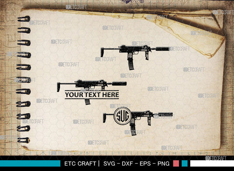Rpg Monogram, Rpg 7 Silhouette, Rpg SVG, Rocket Launcher Svg, Anti Tank Rocket Svg, SB00031 SVG ETC Craft 